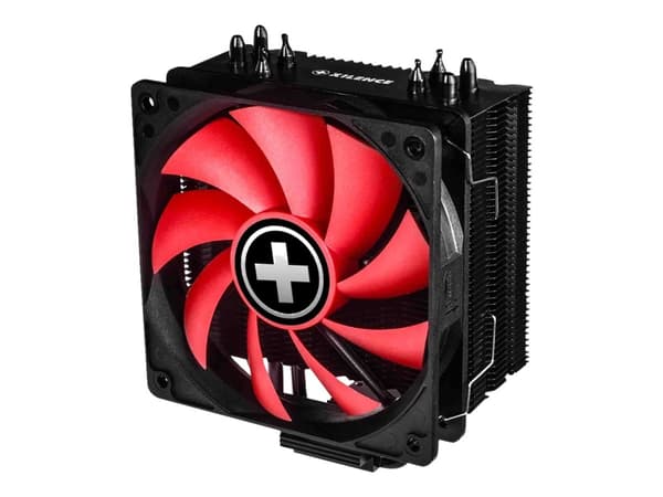 Xilence Performance A+ Series M704 - Processorkylare - (för: LGA1156, AM2, AM2+, AM3, LGA1155, AM3+, LGA2011, FM1, FM2, LGA1150, FM2+, LGA1151, AM4, Svart, Röd