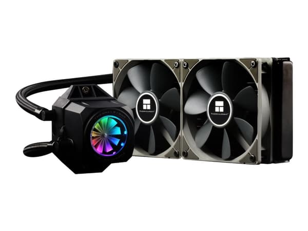 Thermalright TurboRight 240C - Væskekjølesystem for prosessor - (for: LGA775, LGA1156, LGA1366, LGA1155, LGA2011, LGA1150, LGA2011-3, LGA1151, AM4, L Sort