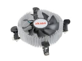 Akasa AK-CCE-7106HP, Jäähdytin, Musta, Hopea
