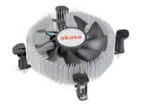 Akasa AK-CCE-7106HP, Jäähdytin, Musta, Hopea