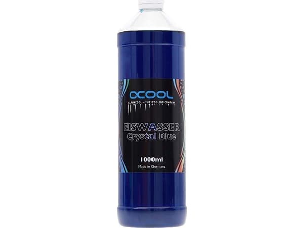 Alphacool Eiswasser - Kylvätska för vätskebaserat kylsystem - kristallblå