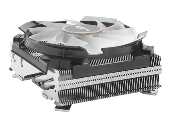 Cryorig C7 RGB - Processorkylare - (för: LGA1156, AM2, AM2+, AM3, LGA1155, AM3+, FM1, FM2, LGA1150, FM2+, LGA1151, AM4, LGA1200) - nickelpläterad kop