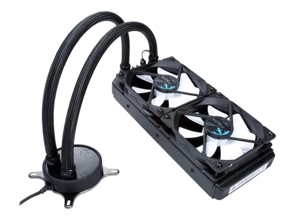 Fractal Design Celsius S24 Blackout - Kylsystem med vätska till processorn - (för: LGA1156, AM2, AM2+, LGA1366, AM3, LGA1155, AM3+, LGA2011, FM1, FM2