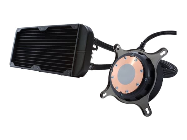 Fractal Design Celsius S24 Blackout - Kylsystem med vätska till processorn - (för: LGA1156, AM2, AM2+, LGA1366, AM3, LGA1155, AM3+, LGA2011, FM1, FM2