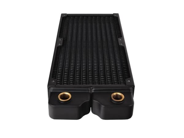 Thermaltake CL-W236-CU00BL-A, Jäähdytinlohko, Kupari, Musta, 1/4", 119 mm, 285,4 mm