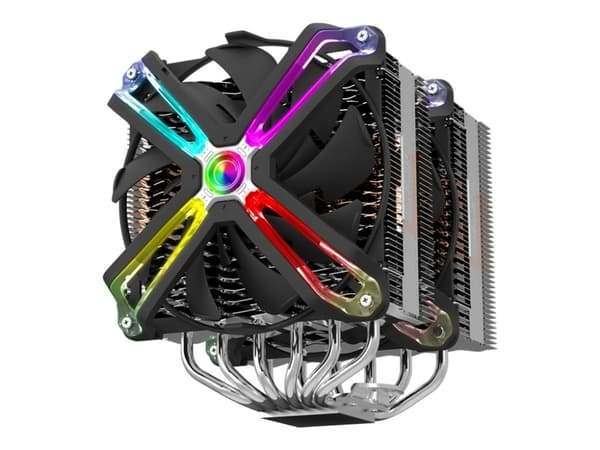 ZALMAN CNPS-20X - Prosessorkjøler - (for: LGA1150, LGA1151, LGA1155, LGA1156, LGA2066, LGA2011-3, LGA2011, LGA1200, AM3, AM3+, AM4) - aluminium med k