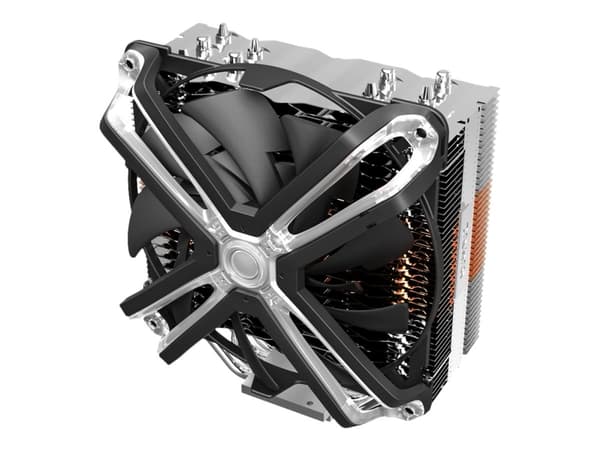 ZALMAN CNPS-17X - Processorkylare - (för: LGA1150, LGA1151, LGA1155, LGA1156, AM3, AM4, LGA2066, LGA2011-3, LGA2011) - aluminium med kopparbas - 140 Svart, Grå