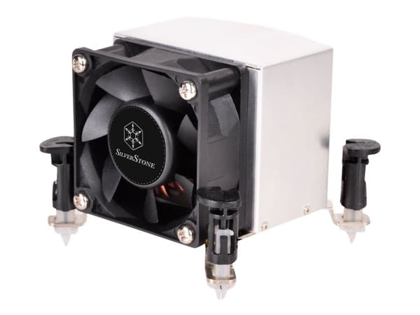 SilverStone Argon Series AR09-115XP - Prosessorijäähdytin - (seuraaville: LGA1156, LGA1155, LGA1150, LGA1151) - alumiini ja kupari - 60 mm