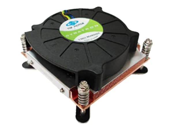 Supermicro SNK-P0049A4 - Prosessor-kjøleribbe - (for: LGA1155, LGA1150) - 1U Sort