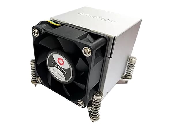 Inter-Tech K-650 - Prosessorkjøler - (for: LGA1156, LGA1155, LGA1151) - kobbersokkel med aluminiumsfinner - 60 mm
