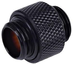 Alphacool HF double nipple G1/4 outer thread to G1/4 outer thread - Forbindelsesadapter for væskekjølesystem - mørkesvart