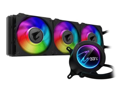 Aorus Liquid Cooler 360 - Væskekjølesystem for prosessor - (for: LGA1156, LGA1366, LGA1155, LGA1150, LGA2011-3, LGA1151, AM4, LGA2066, TR4) - alumini