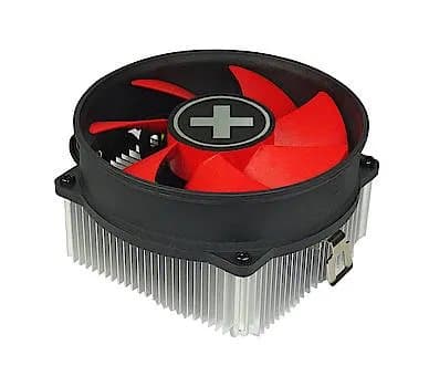 Xilence A250PWM - Prosessorkjøler - (for: Socket 754, Socket 939, AM2, AM2+, AM3, AM3+, FM1, FM2, FM2+) - aluminium - 92 mm - rød