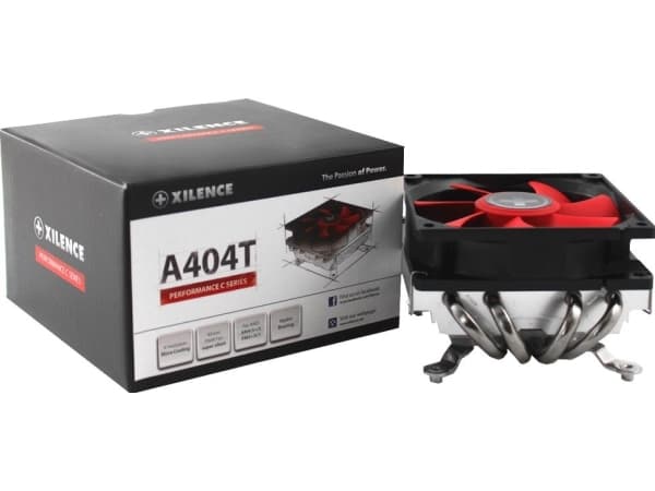 Xilence Performance C Series A404T - Processorkylare - (för: AM2, AM2+, AM3, FM1, FM2, FM2+, AM4) - aluminium - 92 mm