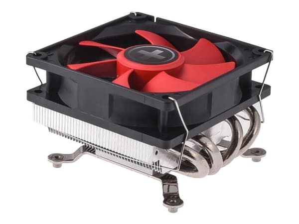 Xilence Performance C Series A404T - Processorkylare - (för: AM2, AM2+, AM3, FM1, FM2, FM2+, AM4) - aluminium - 92 mm Svart, Röd