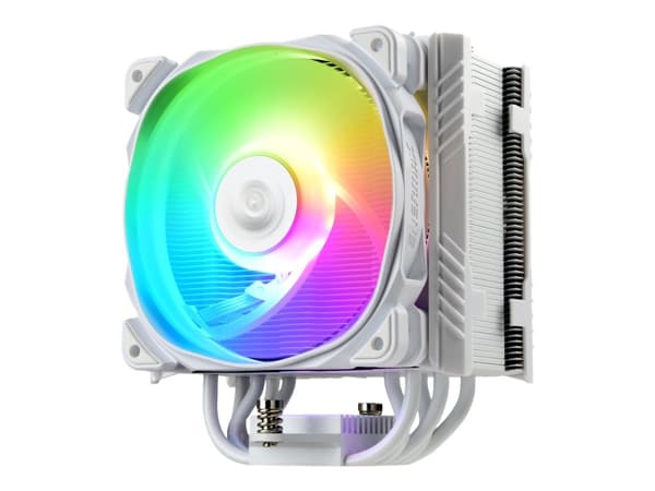 Enermax ETS-T50 AXE ETS-T50A-W-ARGB - White Version - processorkylare - (för: LGA1150, LGA1151, LGA1155, LGA1156, LGA1366, LGA2066, AM2, AM2+, AM3, A