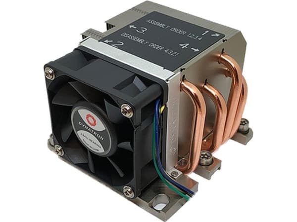 Inter-Tech B-13 - Prosessorkjøler - (for: LGA3647) - aluminium og kobber - 60 mm - 2U