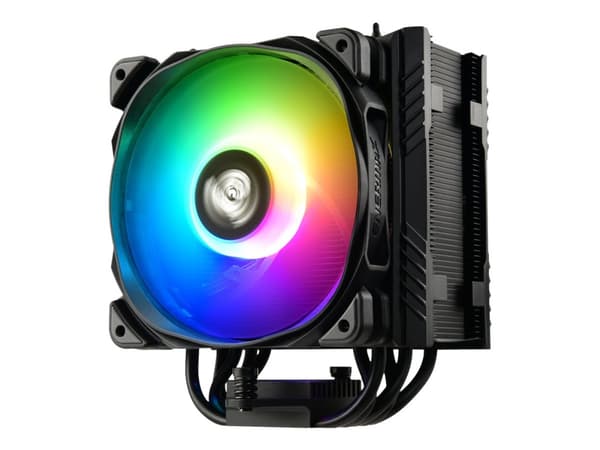 Enermax ETS-T50 AXE ETS-T50A-BK-ARGB - Musta versio - CPU-jäähdytin - (seuraaville: LGA1156, AM2, AM2+, LGA1366, AM3, LGA1155, AM3+, LGA2011, FM1, FM musta