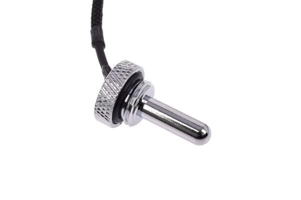 Alphacool Eiszapfen Temperature Sensor Plug G1/4 - Temperatursensor for væskekjølesystem - krom - 50 cm