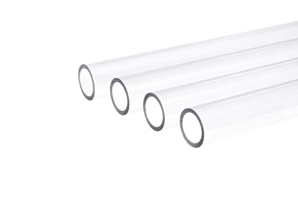 Alphacool Eisrohr HardTube 13/10mm - Væskekjølesystemtube - gjennomsiktig - 80 cm