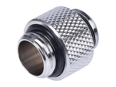Alphacool HF double nipple G1/4 outer thread to G1/4 outer thread - Anslutningsadapter för vätskekylningssystem - krom