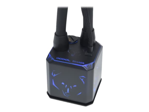 Alphacool Eisbaer Aurora 240 - Kylsystem med vätska till processorn - (för: LGA775, LGA1156, AM2, AM2+, AM3, LGA1155, AM3+, LGA2011, FM1, FM2, LGA115
