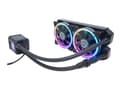 Miniatyrbild 1 av 5: Alphacool Eisbaer Aurora 240 - Kylsystem med vätska till processorn - (för: LGA775, LGA1156, AM2, AM2+, AM3, LGA1155, AM3+, LGA2011, FM1, FM2, LGA115