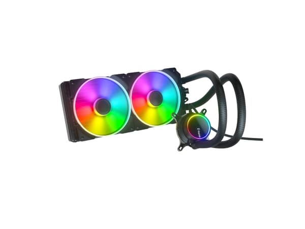Fractal Design Celsius+ S28 Prisma - Væskekjølesystem for prosessor - (for: LGA1156, AM2, AM2+, LGA1366, AM3, LGA1155, AM3+, LGA2011, FM1, FM2, LGA11