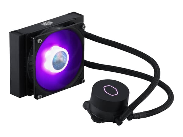 Cooler Master MasterLiquid ML120L V2 RGB - Kylsystem med vätska till processorn - (för: LGA1156, AM2, AM2+, LGA1366, AM3, LGA1155, AM3+, LGA2011, FM1
