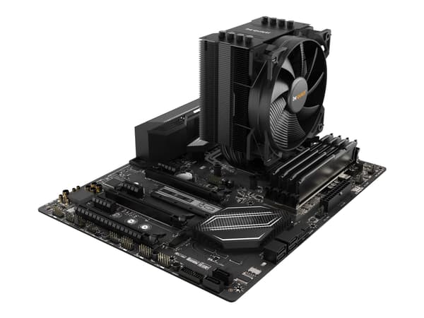 be quiet! Pure Rock 2 - Processor-køler - LGA 1150 (stik H3), LGA 1151 (stik H4), LGA 1155 (Socket H2), LGA 1200, LGA 2011-v3 (Socket R) - 1500 rpm -