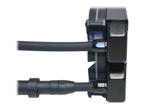 Alphacool 11729, All-in-one-nesteenjäähdytin, 14 cm, 71 m³/h, Musta