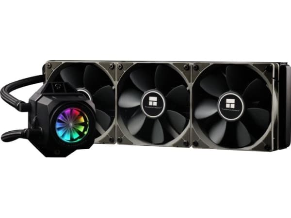 Thermalright Turbo Right 360C, All-in-one-nesteenjäähdytin, 12 cm, 600 RPM, 1800 RPM, 25 dB, 77,28 cfm musta