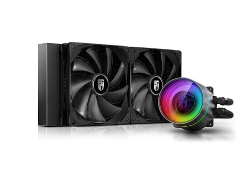 DeepCool Castle 280EX, Kjøler, 14 cm, 400 RPM, 1600 RPM, 39,8 dB, 97,03 cfm