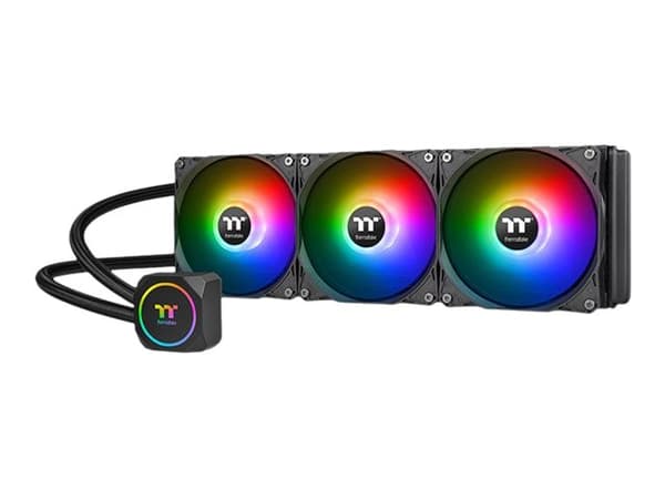 Thermaltake TH360 ARGB Sync - Væskekjølesystem for prosessor - Radiatorstørrelse: 360 mm - (for: LGA1156, AM2, AM2+, AM3, LGA1155, AM3+, FM1, FM2, LG Sort