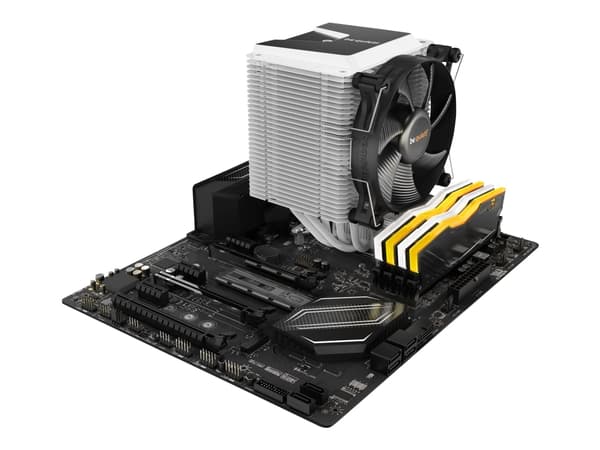 be quiet! Shadow Rock 3 - Prosessorkjøler - (for: LGA1150, LGA1151, LGA1155, LGA1200, LGA1700, LGA2011-3 (Square ILM), LGA2066, AM4) - aluminium med
