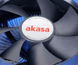 Akasa AK CC7108EP01 - Processorkylare - (för: LGA775, LGA1156, LGA1155) - aluminium - 92 mm