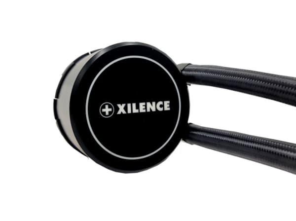 Xilence Performance A+ XC978, All-in-one-nesteenjäähdytin, 12 cm, Musta, Punainen
