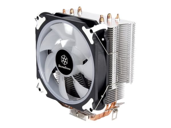 SilverStone Argon Series SST-AR12-RGB - Prosessorijäähdytin - (seuraaviin: LGA1156, AM2, LGA1366, AM3, LGA1155, LGA2011, FM1, FM2, LGA1150, LGA1151,