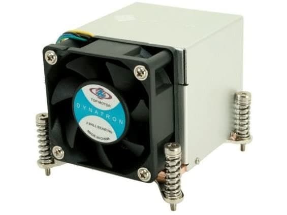 Inter-Tech K-650 Processorkylare 6 cm Aluminium - Svart (88885510)
