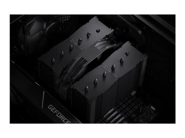 Noctua chromax NH-D15S - Prosessorkjøler - (for: LGA1851, LGA1700, LGA1200, LGA1156, LGA1155, LGA1151, LGA1150, AM5, AM4, AM3+, AM3, AM2+, AM2, FM2+,