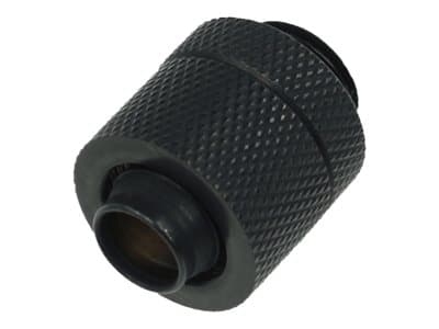 Alphacool - Forbindelsesadapter for væskekjølesystem - mørkesvart
