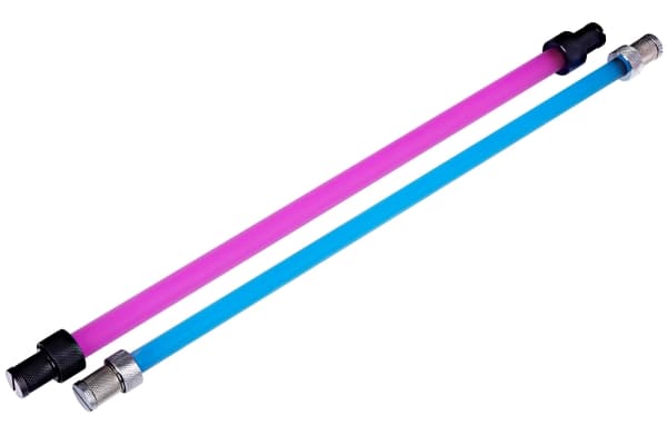 Alphacool Eisrohr HardTube 13/10mm - Væskekjølesystemtube - gjennomsiktig - 80 cm