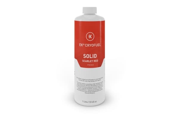EkWaterBlocks EK-CryoFuel Solid - Kjølevæske for væskekjølesystem - skarlagenrødt