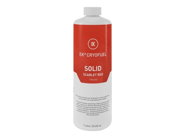 EkWaterBlocks EK-CryoFuel Solid - Kjølevæske for væskekjølesystem - skarlagenrødt