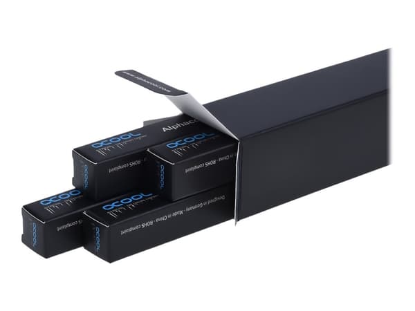 Alphacool HardTube 13/10mm - Væskekjølesystemtube - blank - 80 cm (en pakke 4)