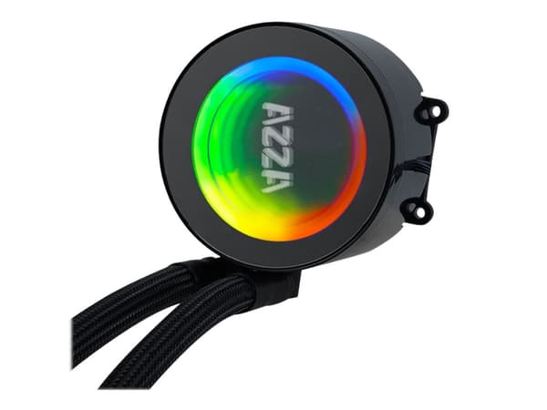 AZZA Blizzard - Kylsystem med vätska till processorn - Elementstorlek: 240 mm - (för: LGA775, LGA1156, AM2, AM2+, LGA1366, AM3, LGA1155, AM3+, LGA201
