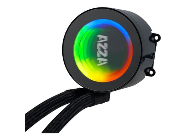 AZZA Blizzard - Væskekjølesystem for prosessor - Radiatorstørrelse: 360 mm - (for: LGA775, LGA1156, AM2, AM2+, LGA1366, AM3, LGA1155, AM3+, LGA2011, Sort