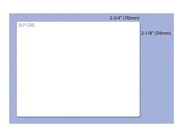 Seiko Instruments - 54 x 70 mm 320 stk merkelapper - for Smart Label Printer 220, 620, 650SE, Pro