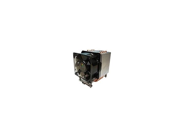 Inter-Tech R-27 Processorkylare 8 cm Aluminium - Svart (88885511) Gjuten aluminium, Svart