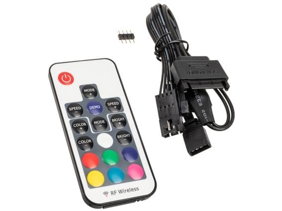 Kolink Inspire L2 RGB, Universal, RGB-kontroller, Flerfarget, 5 V, 0,36 m, 360 mm